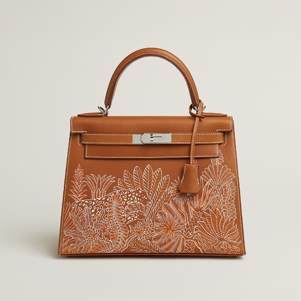 Kelly II sellier 28 bag